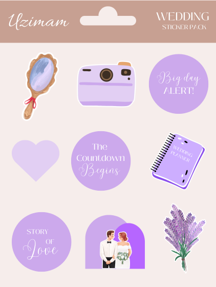 wedding stickers