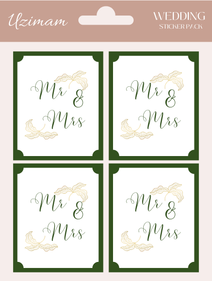 wedding stickers